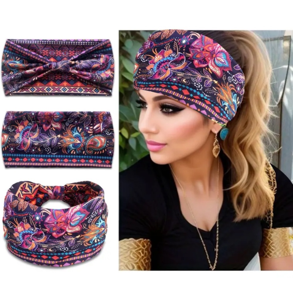 NEW Colorful Paisley Headband